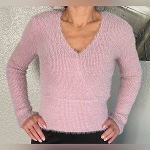 Pink Rose sweater size medium